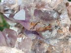 Natural Jacaranda Amethyst Crystal Clusters x 2 From Mumbwa, Zambia - Toprock Gemstones and Minerals 