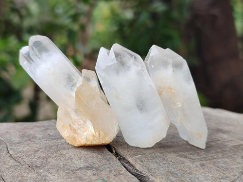 Natural Clear Cascading Quartz Crystal Points x 70 From Madagascar - Toprock Gemstones and Minerals 