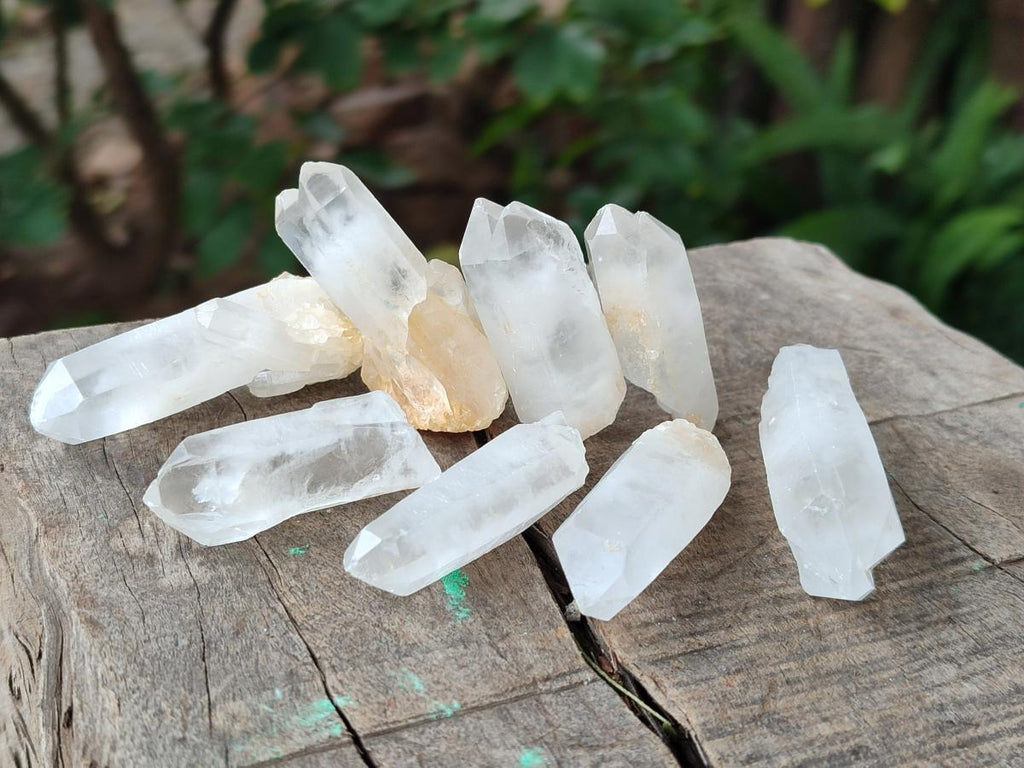 Natural Clear Cascading Quartz Crystal Points x 70 From Madagascar - Toprock Gemstones and Minerals 