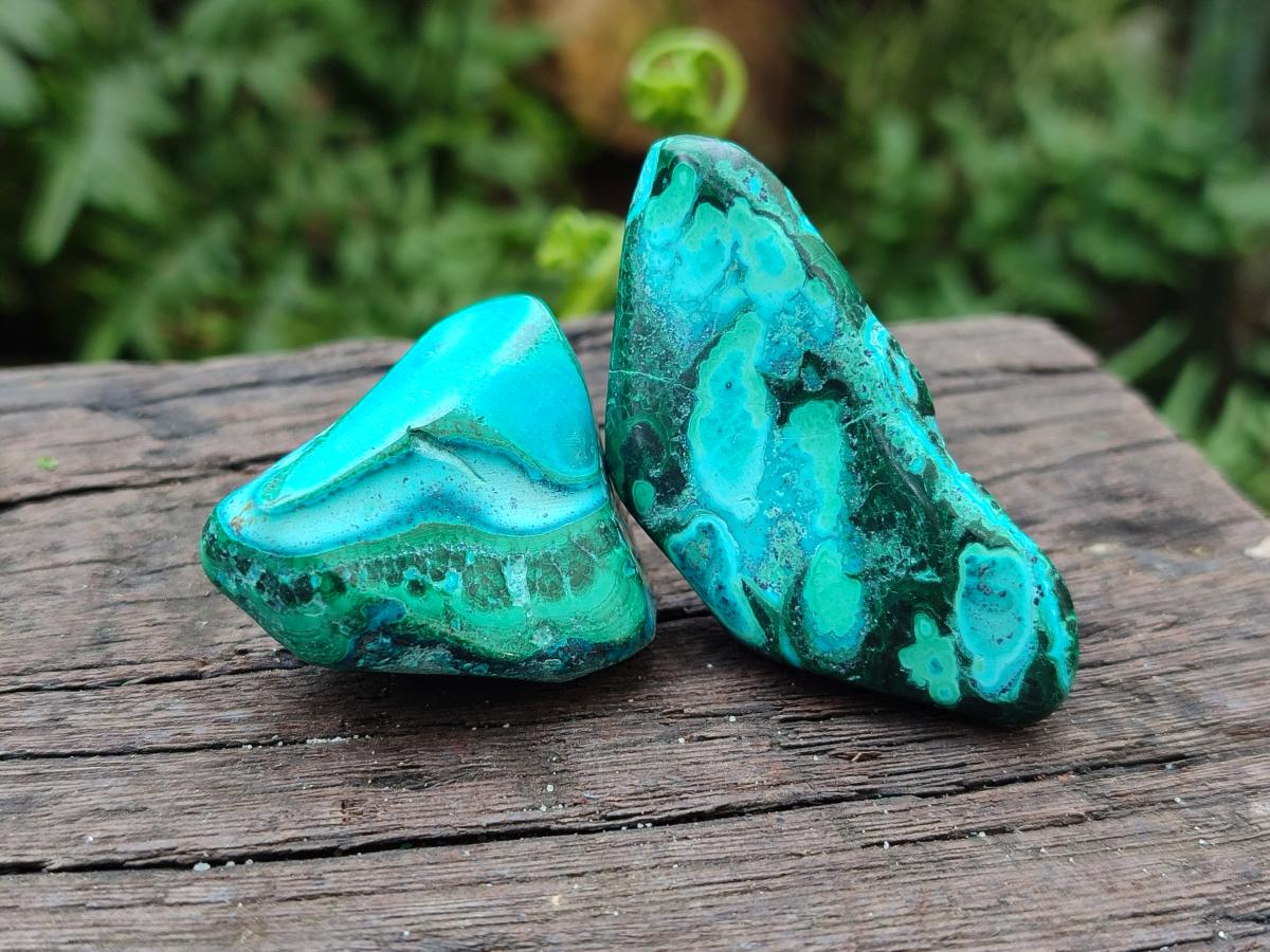Polished Malacolla Free Forms x 35 From Kulukuluku, Congo - Toprock Gemstones and Minerals 