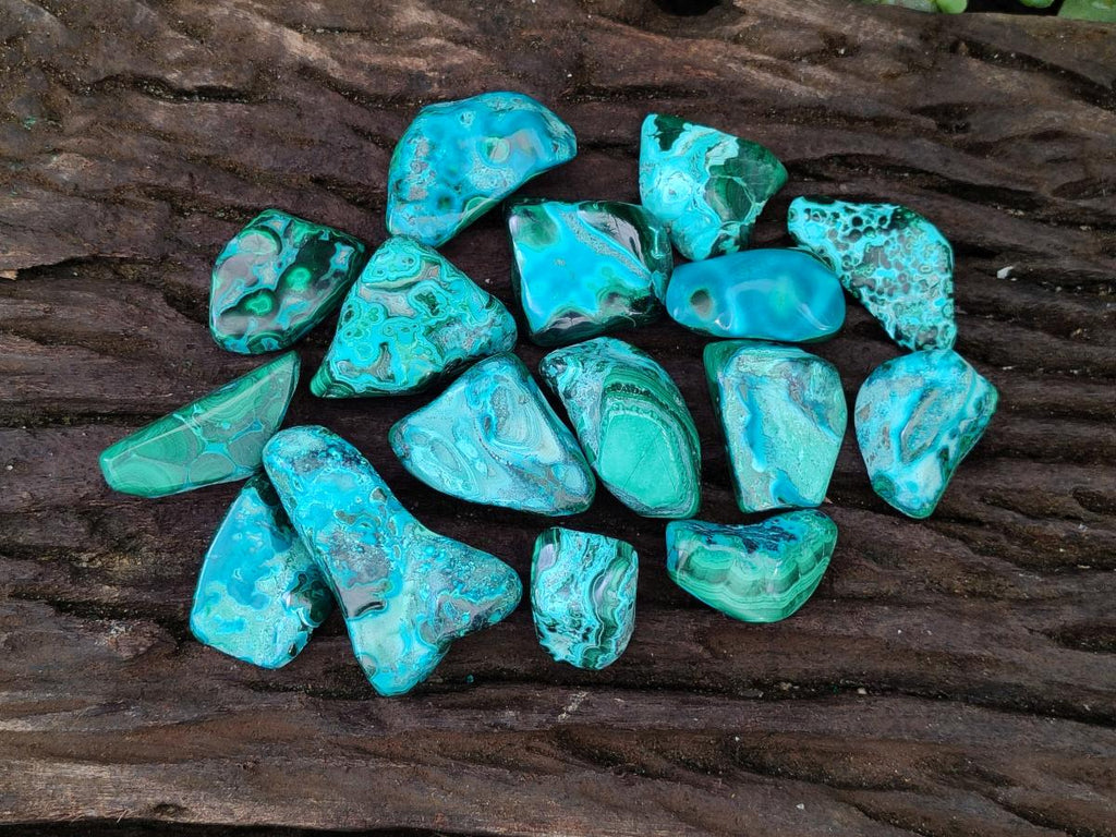 Polished Malacolla Free Forms x 35 From Kulukuluku, Congo - Toprock Gemstones and Minerals 