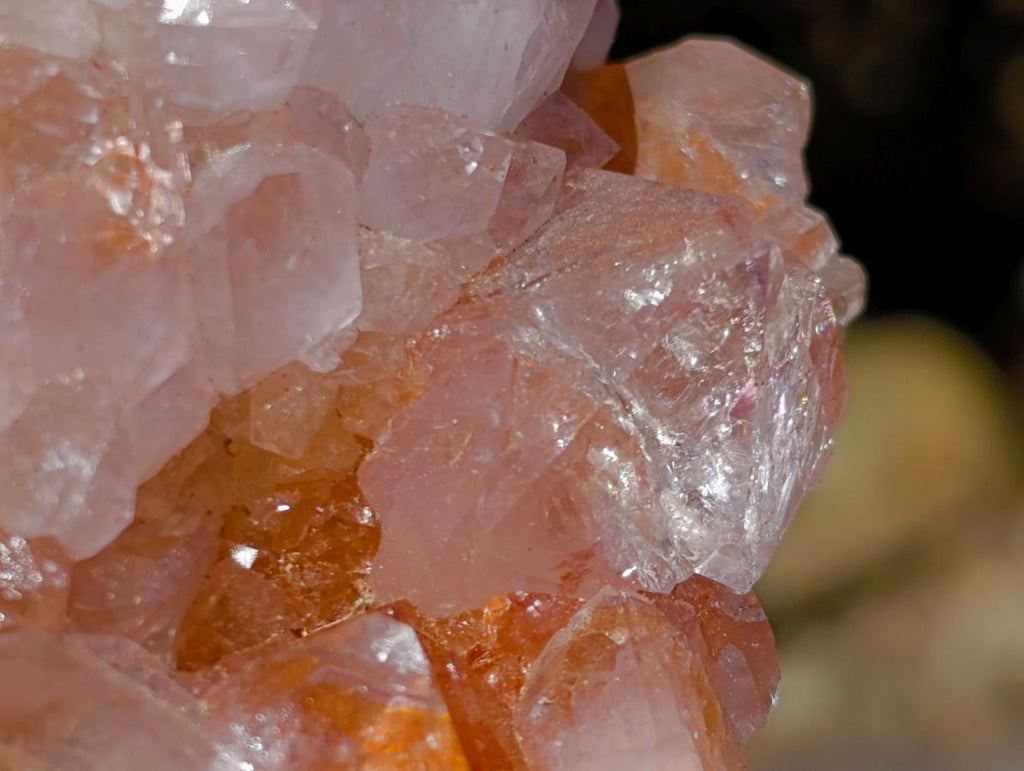 Natural Spirit Spirit Ametrine Clusters x 2 From Boekenhouthoek, South Africa - Toprock Gemstones and Minerals 