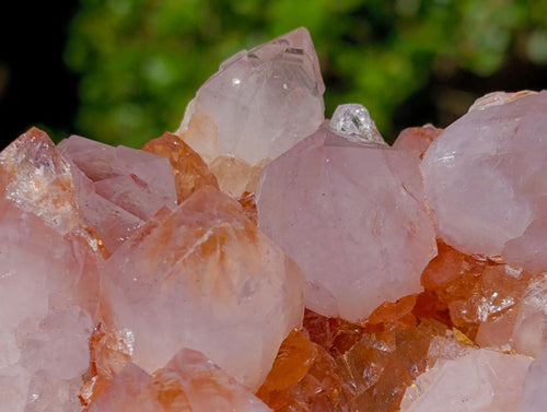 Natural Spirit Spirit Ametrine Clusters x 2 From Boekenhouthoek, South Africa - Toprock Gemstones and Minerals 
