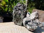 Natural Libethenite Crystals on Dolomite Matrix Specimens x 6 From Shituru, Congo - Toprock Gemstones and Minerals 
