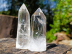 Polished Clear Quartz Display Crystals x 24 From Madagascar - Toprock Gemstones and Minerals 