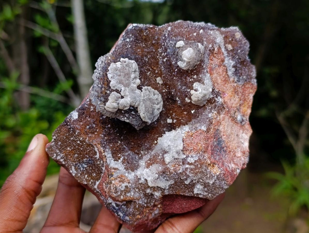 Natural Salrose Cobaltoan Dolomite Specimens with Associated Minerals x 4 From Kakanda, Congo - Toprock Gemstones and Minerals 
