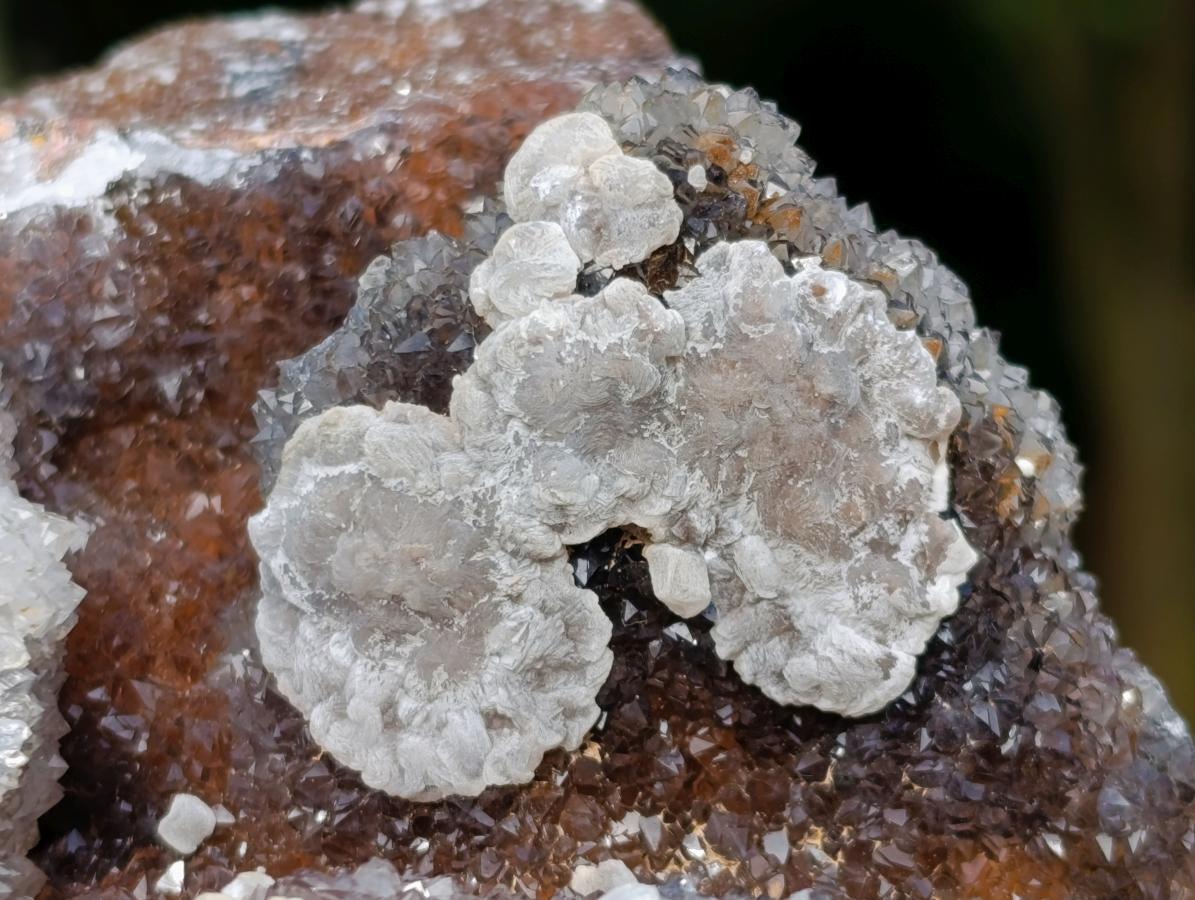 Natural Salrose Cobaltoan Dolomite Specimens with Associated Minerals x 4 From Kakanda, Congo - Toprock Gemstones and Minerals 