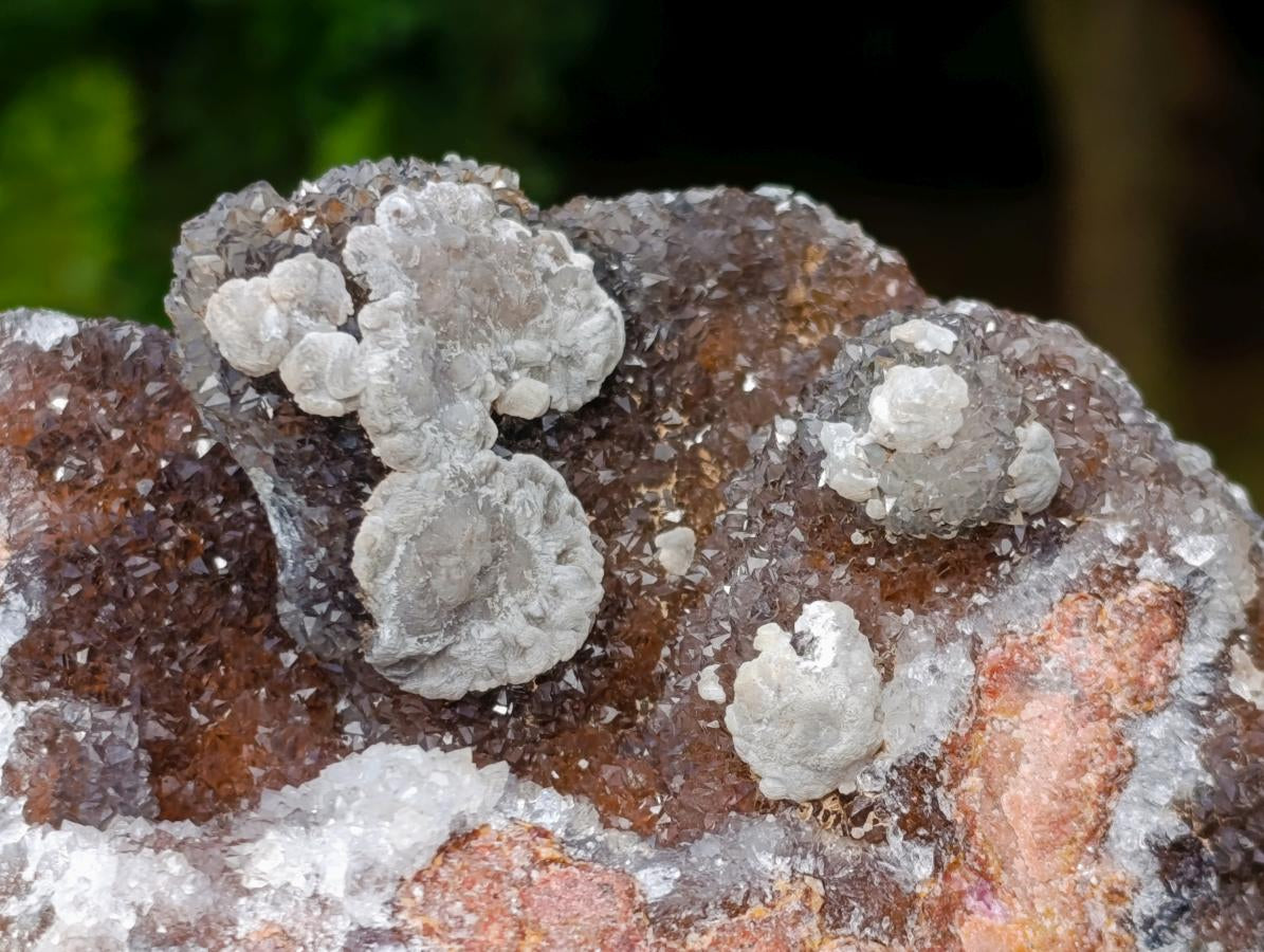 Natural Salrose Cobaltoan Dolomite Specimens with Associated Minerals x 4 From Kakanda, Congo - Toprock Gemstones and Minerals 