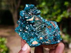 Natural Dioptase on Dolomite Specimens x 6 From Likasi, Congo - Toprock Gemstones and Minerals 