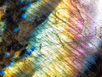 Polished Labradorite Standing Display Pieces x 3 From Madagascar - Toprock Gemstones and Minerals 