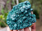 Natural Ball Malachite and Drusy Quartz on Dolomite Specimens x 3 From Mindingi Mine, Kambove, Congo - Toprock Gemstones and Minerals 