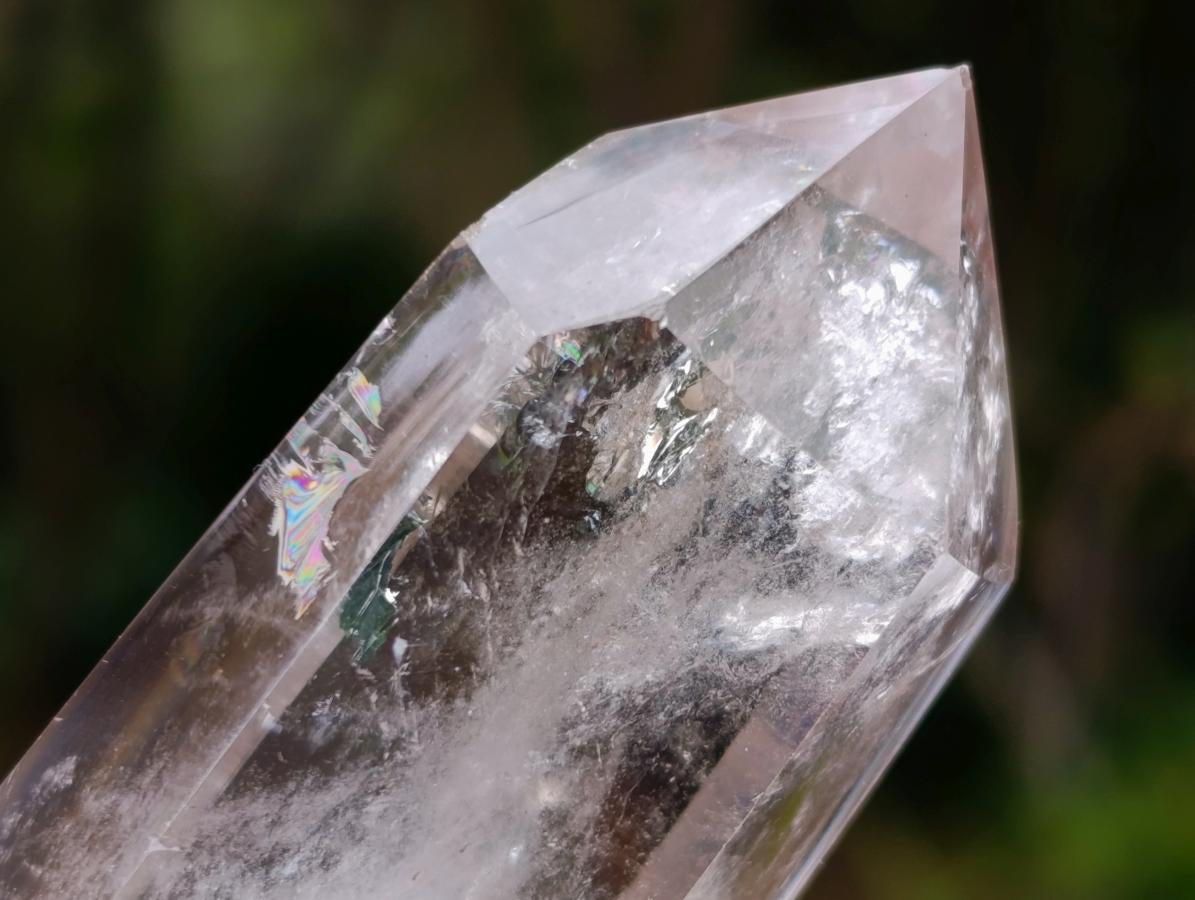 Polished Phantom Smokey Quartz Crystals x 6 From Madagascar - Toprock Gemstones and Minerals 
