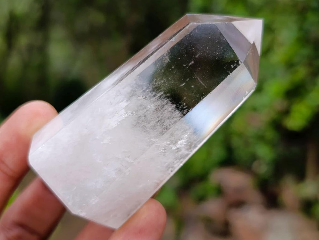 Polished Phantom Smokey Quartz Crystals x 6 From Madagascar - Toprock Gemstones and Minerals 