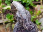 Hand Made Large Verdite Parasaurolophus Dinosaur Carving x 1 From Zimbabwe - Toprock Gemstones and Minerals 
