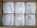 Polished Clear Quartz Display Crystals x 6 From Madagascar - Toprock Gemstones and Minerals 