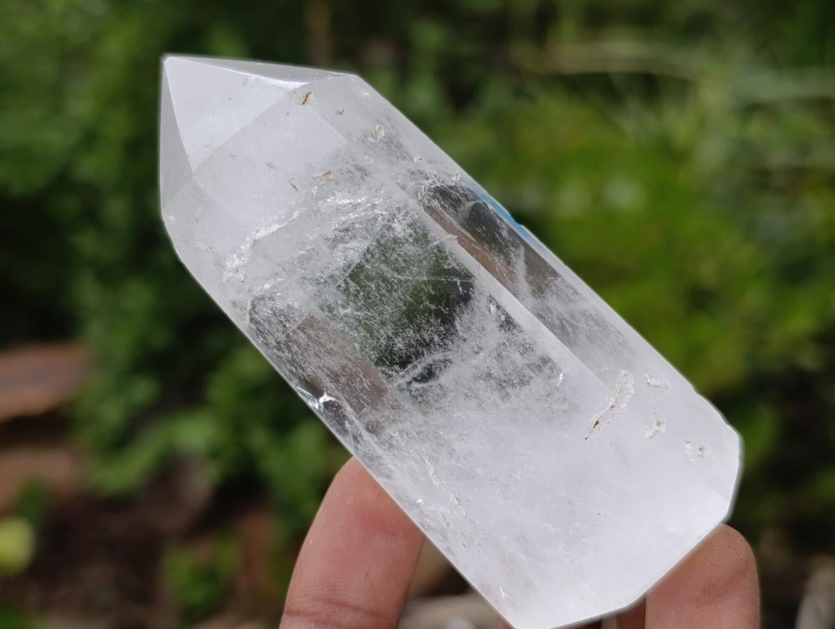 Polished Clear Quartz Display Crystals x 6 From Madagascar - Toprock Gemstones and Minerals 