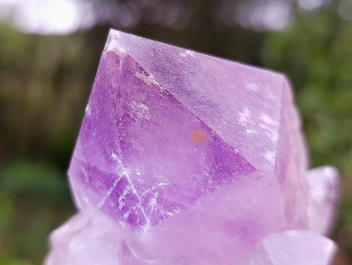 Natural Jacaranda Amethyst Crystals x 6 From Mumbwa, Zambia - Toprock Gemstones and Minerals 