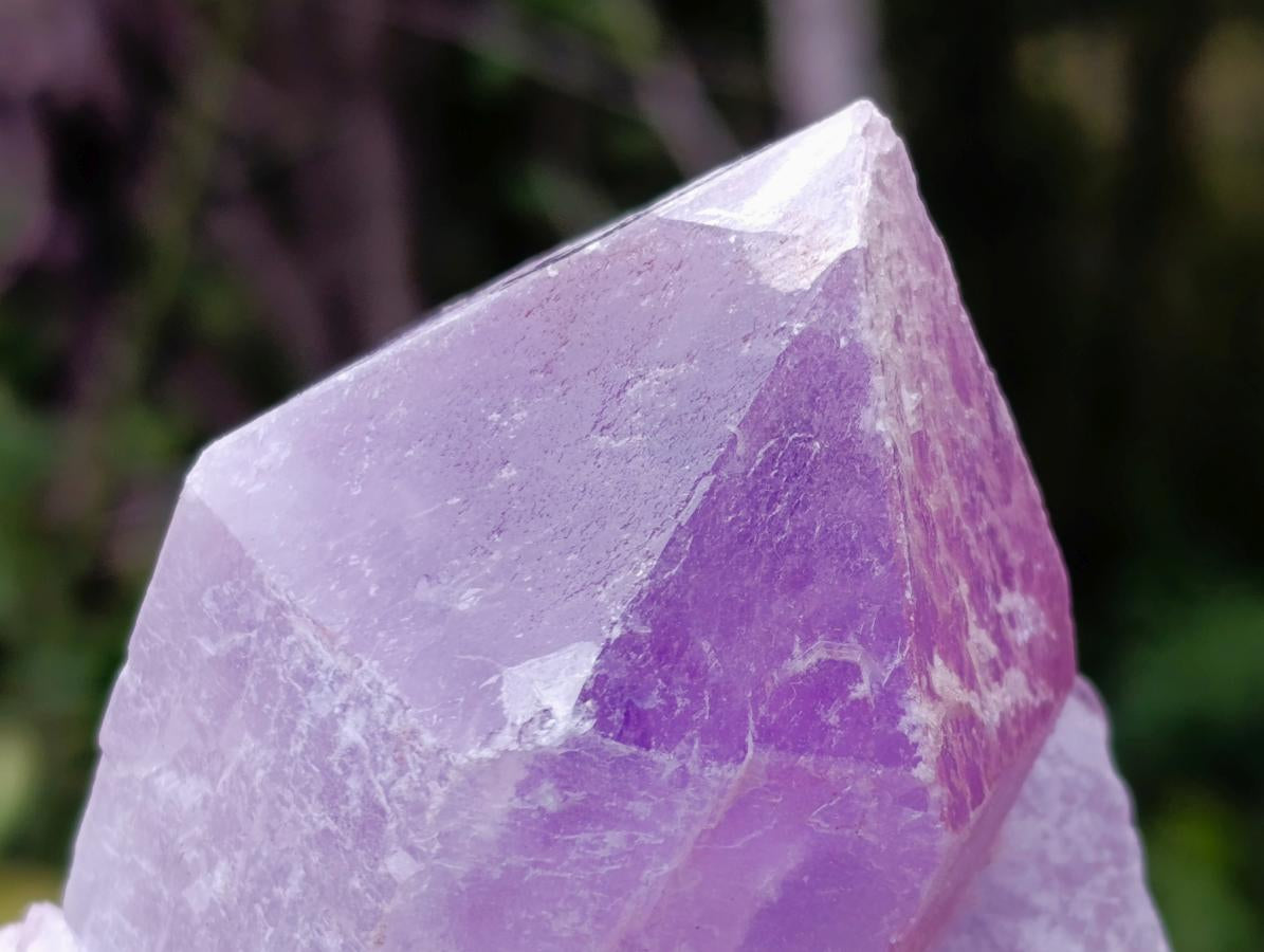 Natural Jacaranda Amethyst Crystals x 6 From Mumbwa, Zambia - Toprock Gemstones and Minerals 