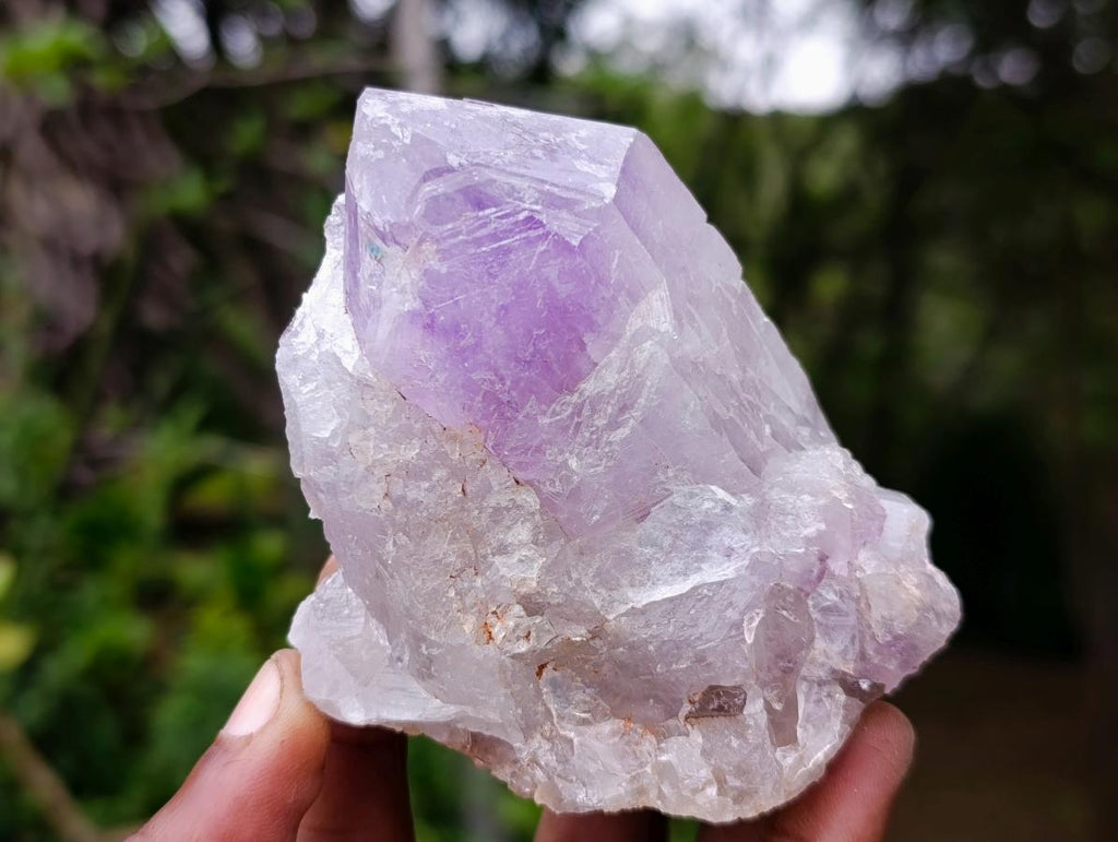 Natural Jacaranda Amethyst Crystals x 6 From Mumbwa, Zambia - Toprock Gemstones and Minerals 