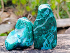 Polished Malacolla Free Forms x 4 From Kulukuluku, Congo - Toprock Gemstones and Minerals 