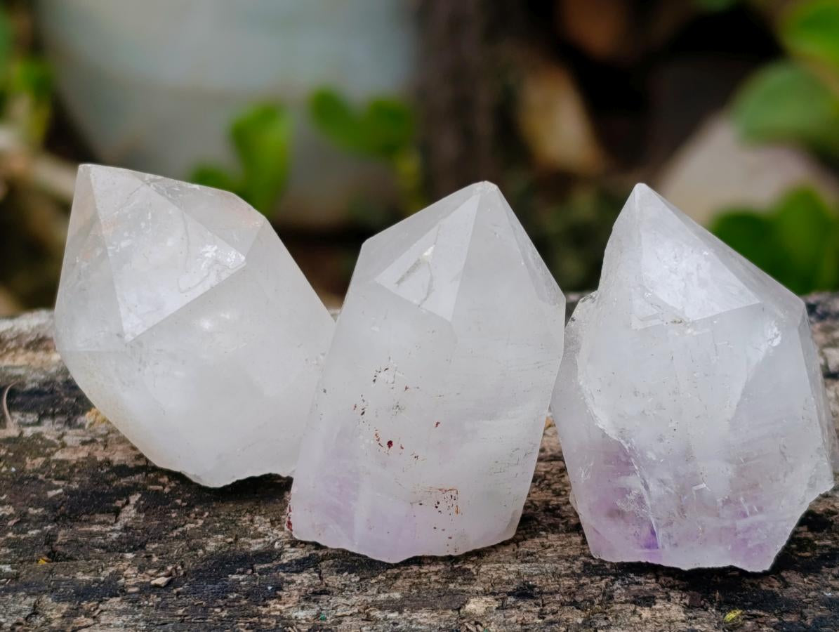 Natural Mixed Brandberg Quartz Crystals x 35 From Brandberg, Namibia - Toprock Gemstones and Minerals 
