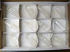 Polished Clear Quartz Display Crystals x 12 From Madagascar - Toprock Gemstones and Minerals 