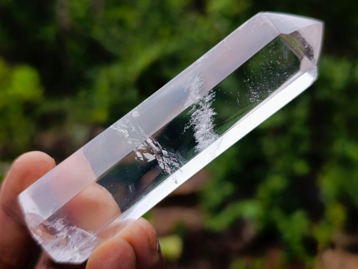 Polished Clear Quartz Display Crystals x 12 From Madagascar - Toprock Gemstones and Minerals 