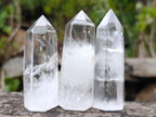 Polished Clear Quartz Display Crystals x 12 From Madagascar - Toprock Gemstones and Minerals 