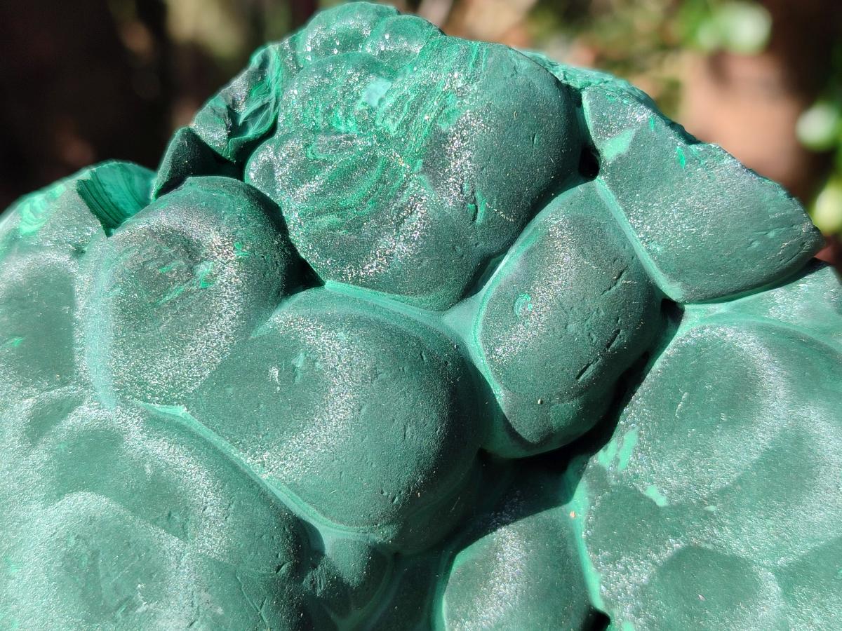 Natural Botryoidal Malachite Specimens x 3 From Congo - Toprock Gemstones and Minerals 