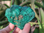 Natural Botryoidal Malachite Specimens x 3 From Congo - Toprock Gemstones and Minerals 