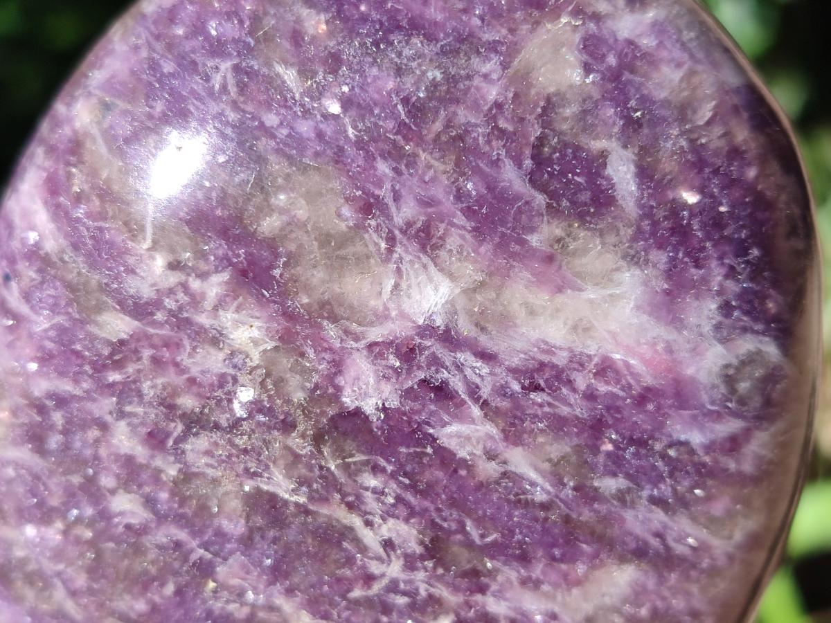 Polished Lepidolite Standing Display Pieces x 2 From Ambatondrazaka, Madagascar - Toprock Gemstones and Minerals 