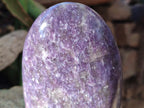 Polished Lepidolite Standing Display Pieces x 2 From Ambatondrazaka, Madagascar - Toprock Gemstones and Minerals 