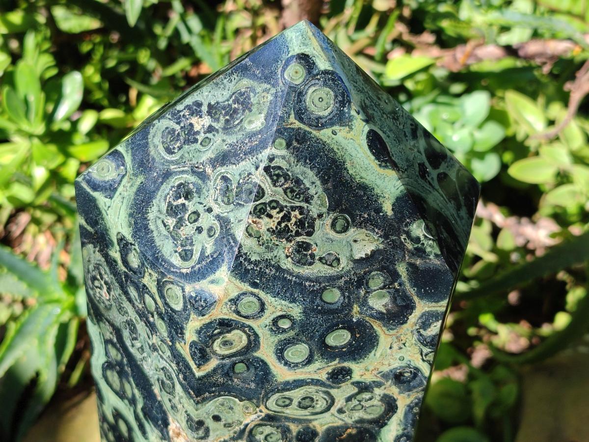 Polished XL Stromatolite Display Crystal Tower x 1 From Katsepy, Madagascar - Toprock Gemstones and Minerals 