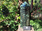 Polished XL Stromatolite Display Crystal Tower x 1 From Katsepy, Madagascar - Toprock Gemstones and Minerals 