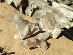 Natural Limonite Tinted Smokey Spirit Quartz Crystals and Clusters x 35 From Boekenhouthoek, South Africa - Toprock Gemstones and Minerals 
