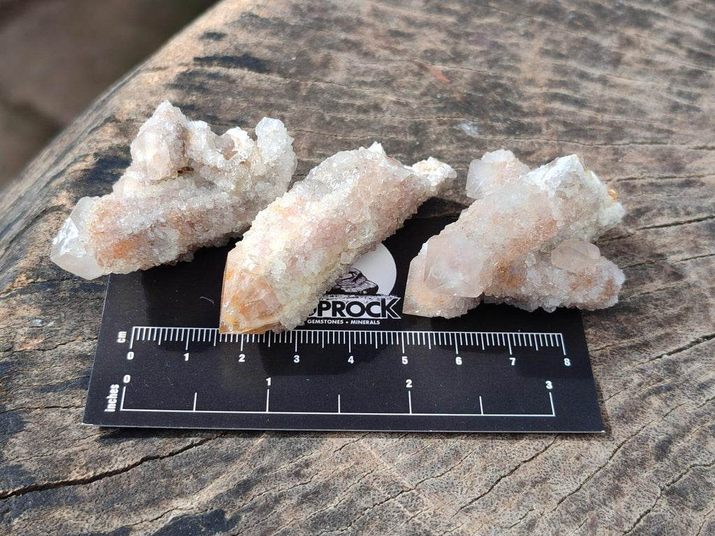 Natural Limonite Tinted Smokey Spirit Quartz Crystals and Clusters x 35 From Boekenhouthoek, South Africa - Toprock Gemstones and Minerals 