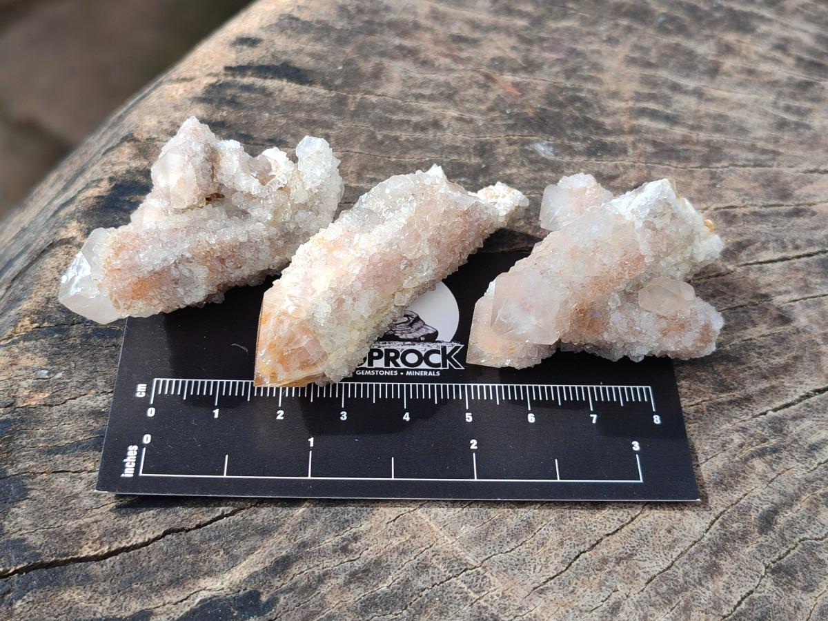 Natural Limonite Tinted Smokey Spirit Quartz Crystals and Clusters x 35 From Boekenhouthoek, South Africa - Toprock Gemstones and Minerals 