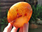 Polished Carnelian Agate Gemstone Bowls x 6 From Madagascar - Toprock Gemstones and Minerals 