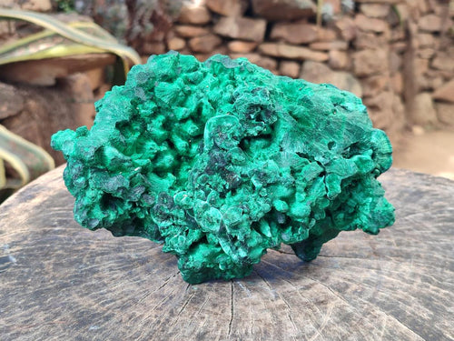 Natural XL Silky Malachite Specimen x 1 From Kasompe, Congo - Toprock Gemstones and Minerals 