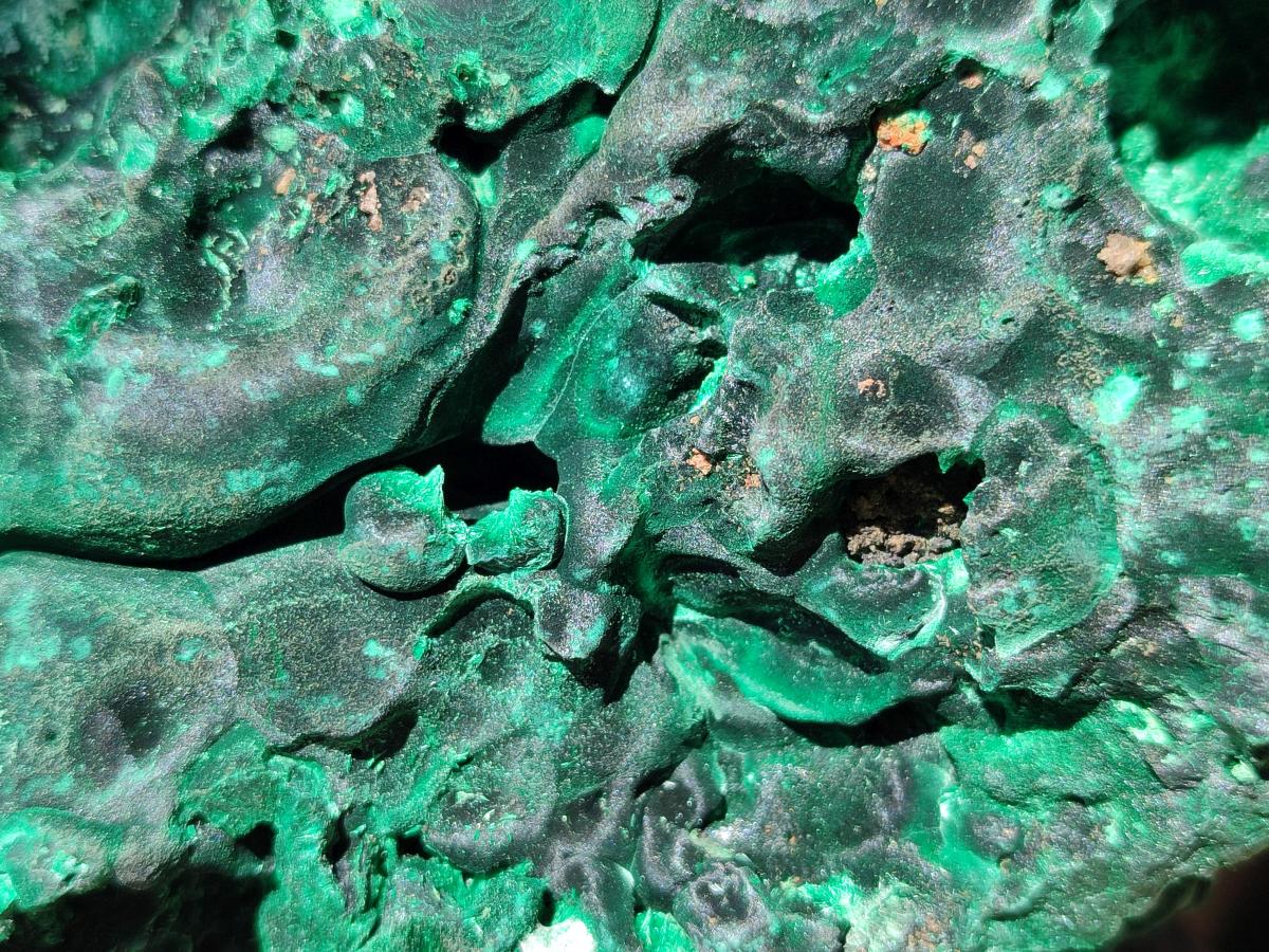 Natural XL Silky Malachite Specimen x 1 From Kasompe, Congo - Toprock Gemstones and Minerals 