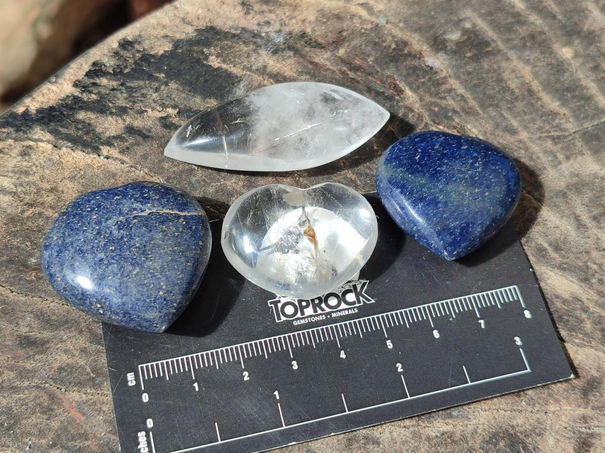 Polished Mixed Selected Multi Mineral Pieces x 42 From Madagascar - Toprock Gemstones and Minerals 