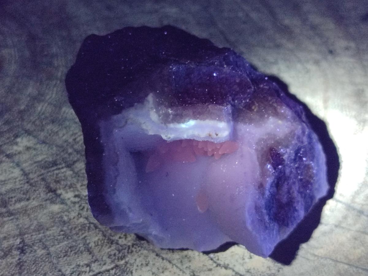 Natural Blue Lace Agate Geodes with Dog Tooth Calcite x 12 From Nsanje, Malawi - Toprock Gemstones and Minerals 