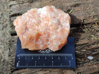 Natural Rhombohedral Sunset Orange Calcite Specimens x 12 From Spitzkop, Namibia - Toprock Gemstones and Minerals 