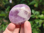 Polished Chevron Amethyst Galets x 27 From Madagascar - Toprock Gemstones and Minerals 