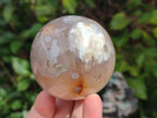Polished Banded Agate Spheres x 5 From Madagascar - Toprock Gemstones and Minerals 