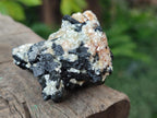 Natural Schorl Black Tourmaline with Associated Minerals x 12 From Erongo, Namibia - Toprock Gemstones and Minerals 