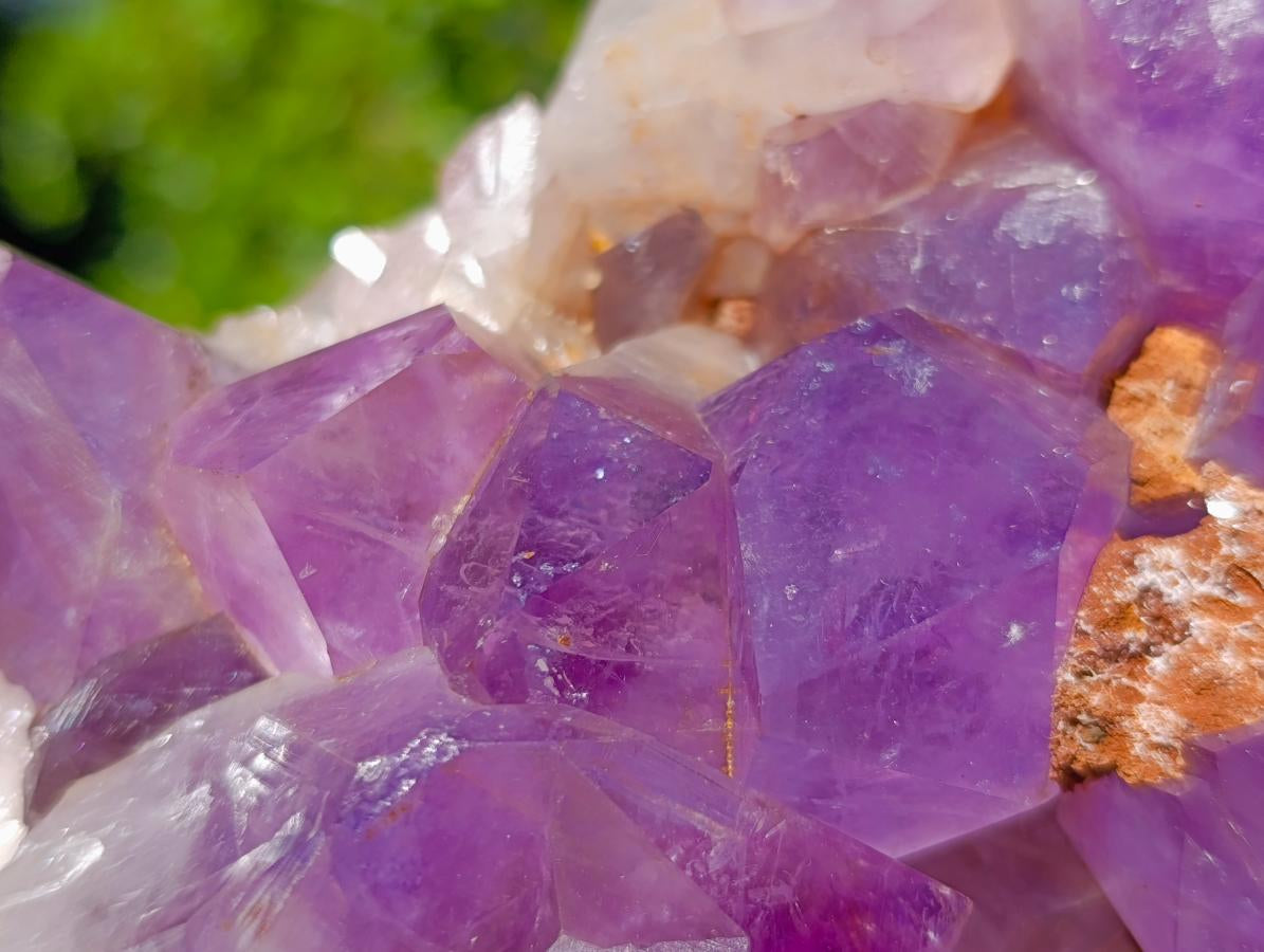 Natural XL Jacaranda Amethyst Cluster x 1 From Mumbwa, Zambia - Toprock Gemstones and Minerals 