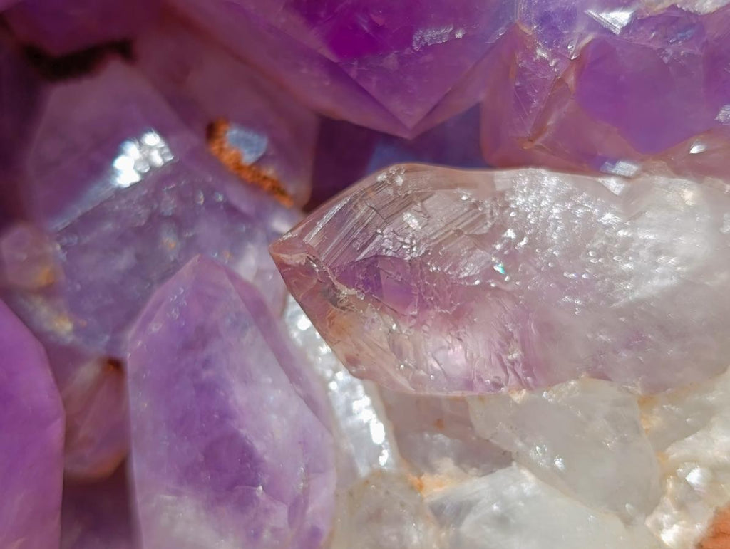 Natural XL Jacaranda Amethyst Cluster x 1 From Mumbwa, Zambia - Toprock Gemstones and Minerals 
