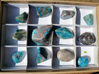 Polished Shattuckite Free Forms x 12 From Kaokoveld, Namibia - Toprock Gemstones and Minerals 