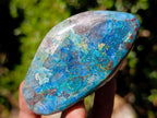 Polished Shattuckite Free Forms x 12 From Kaokoveld, Namibia - Toprock Gemstones and Minerals 